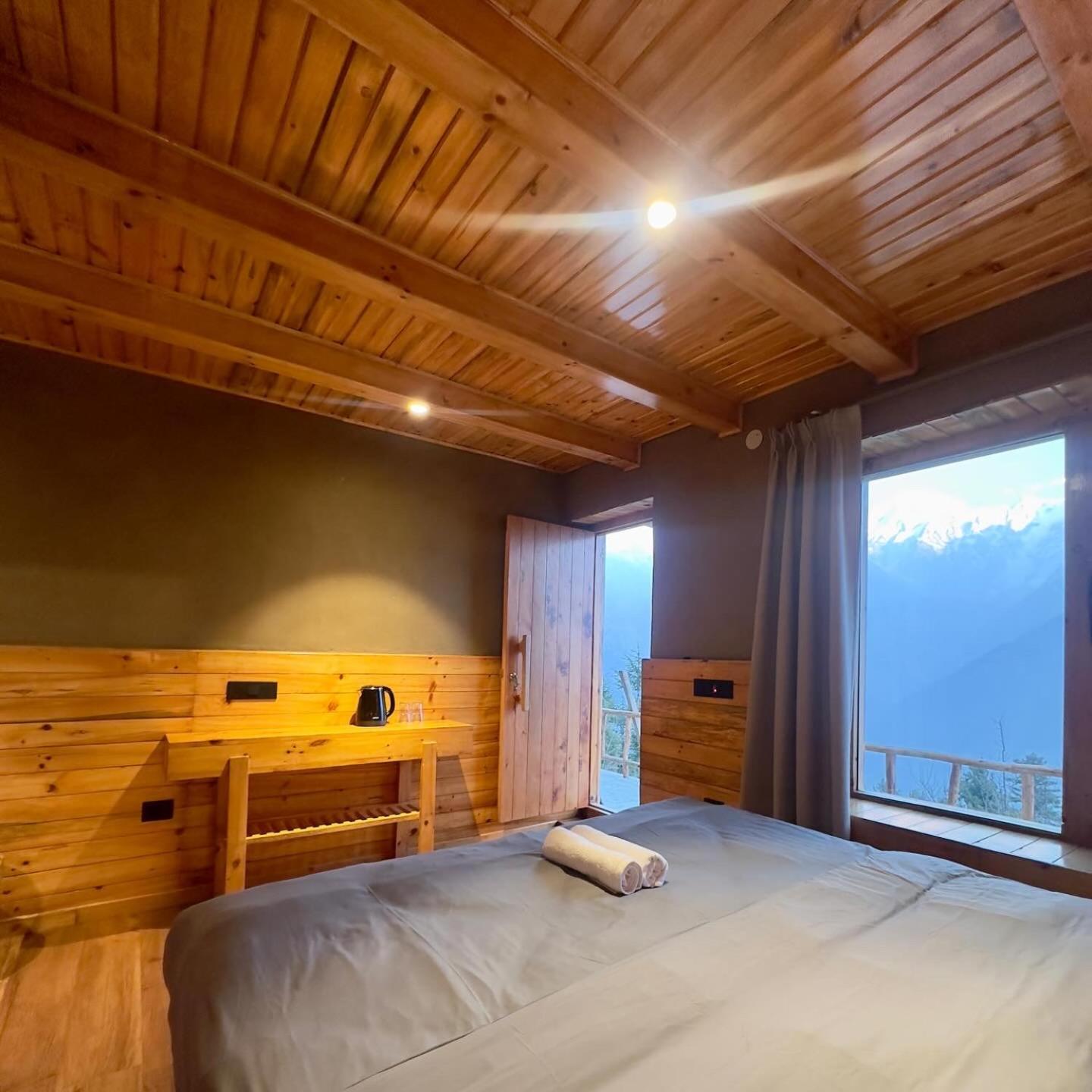 Fayul Retreat - India Highest Glamp And Ecoluxury Stay Kalpa Esterno foto
